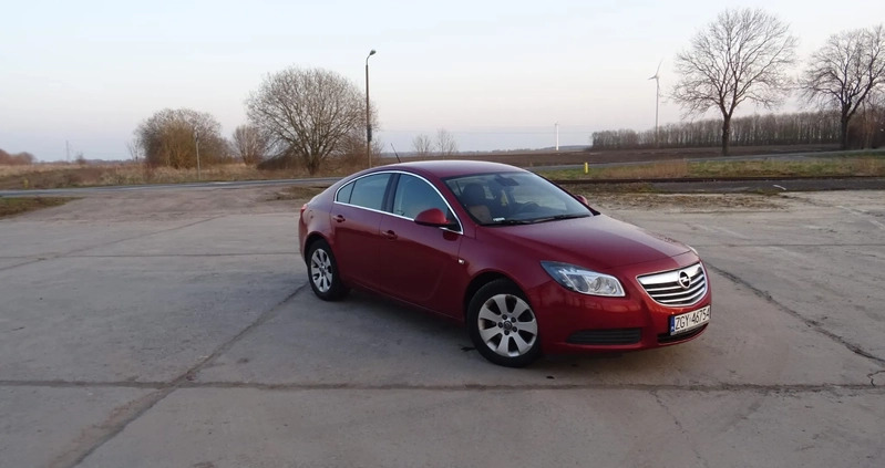 Opel Insignia cena 27000 przebieg: 187000, rok produkcji 2009 z Trzebiatów małe 22